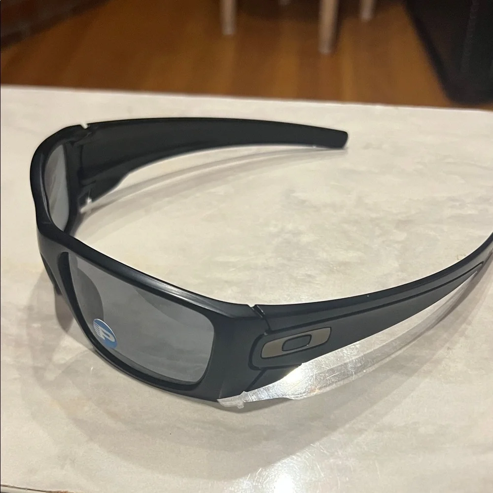 Polarized Oakley Black Frame Fuel Cell Sunglasses